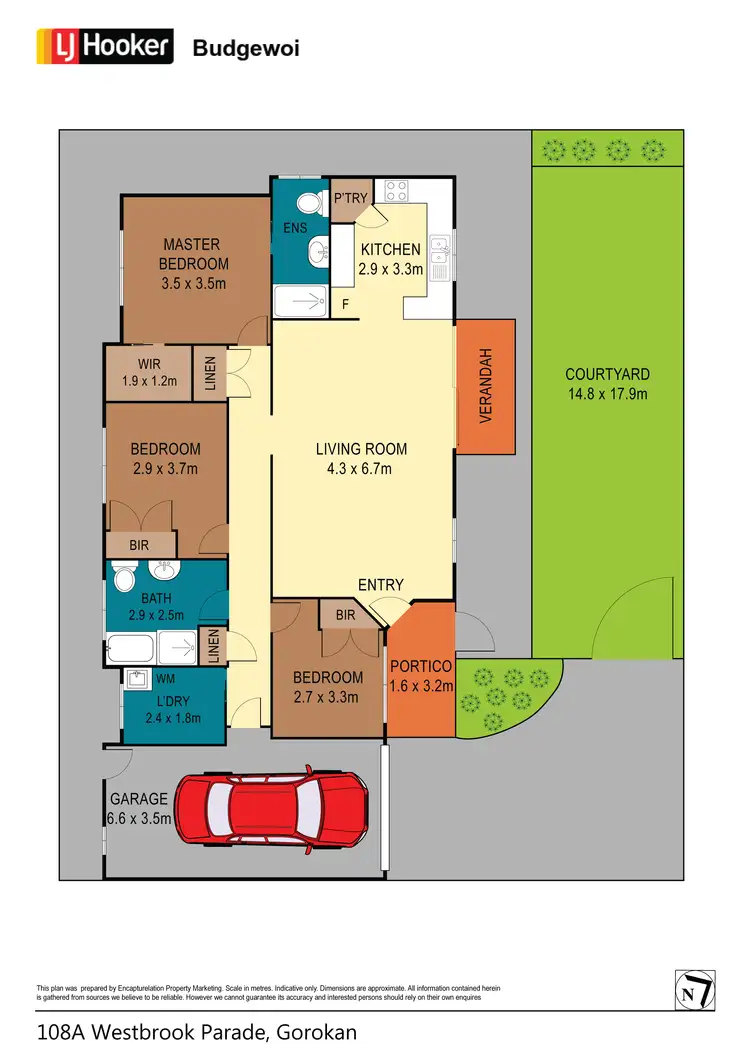 Floorplan of Homely house listing, 108A Westbrook Parade, Gorokan NSW 2263
