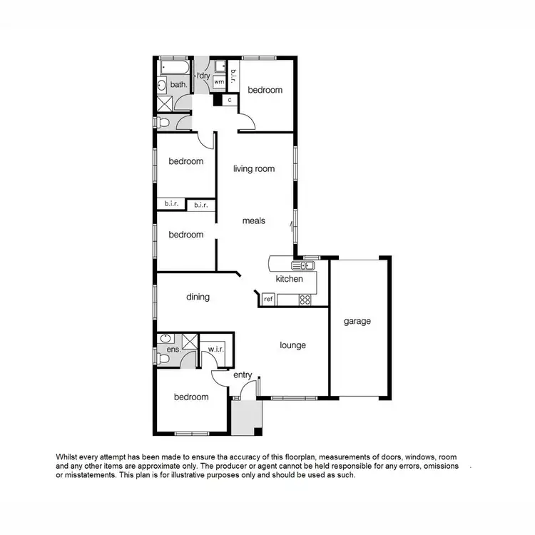 Floorplan of Homely house listing, 13 Willowgreen Way, Point Cook VIC 3030
