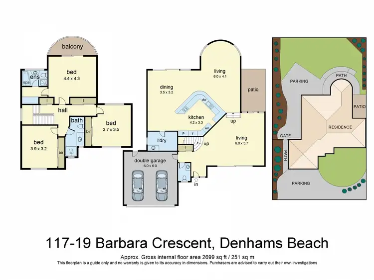 Floorplan of Homely house listing, 1/17 - 19 Barbara Crescent, Denhams Beach NSW 2536