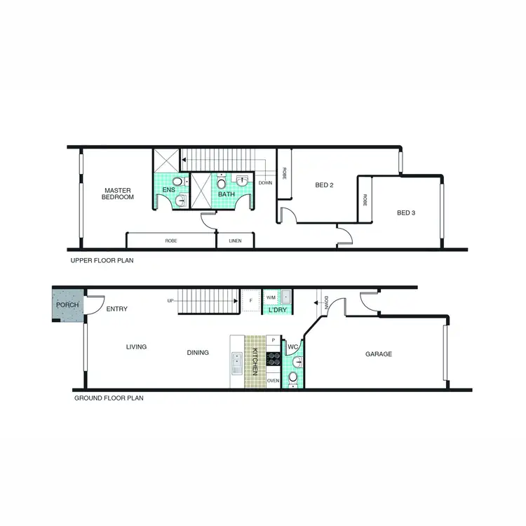 Floorplan of Homely townhouse listing, 14/33 Arthur Blakeley Way, Coombs ACT 2611