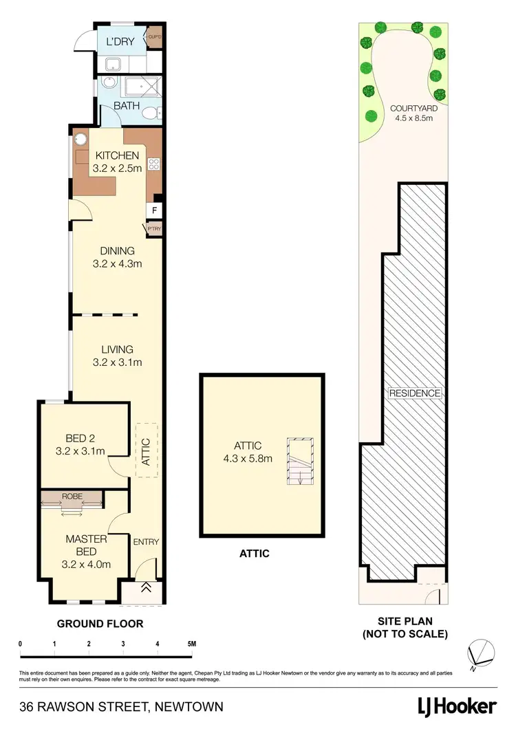 Floorplan of Homely house listing, 36 Rawson Street, Newtown NSW 2042
