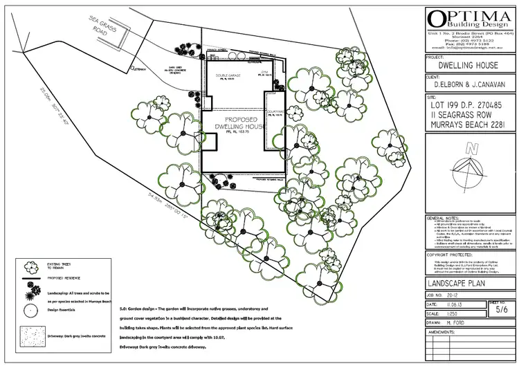 Floorplan of Homely land listing, 11 Seagrass Row, Murrays Beach NSW 2281