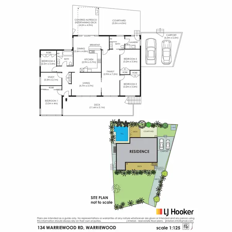 Floorplan of Homely house listing, 134 Warriewood Road, Warriewood NSW 2102