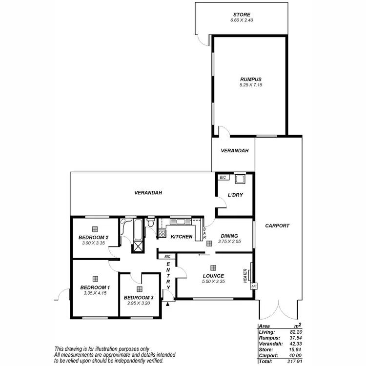 Floorplan of Homely house listing, 793 North East Road, Valley View SA 5093