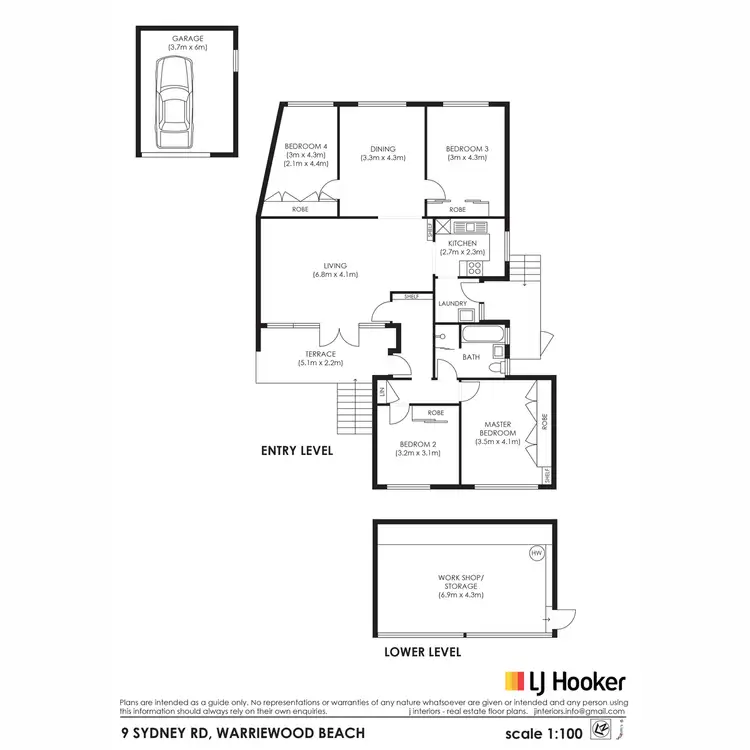Floorplan of Homely house listing, 9 Sydney Road, Warriewood NSW 2102