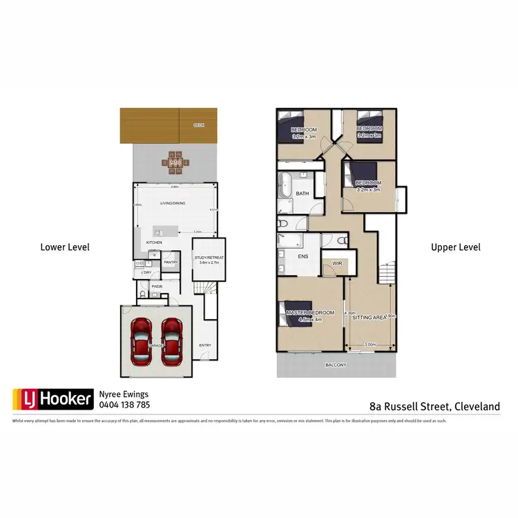 Floorplan of Homely house listing, 8A Russell Street, Cleveland QLD 4163
