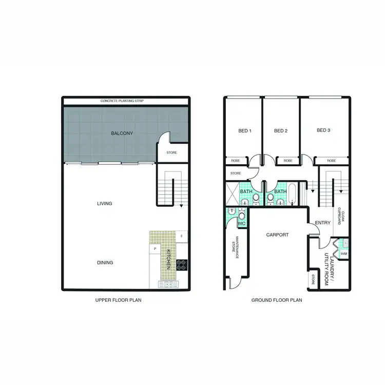 Floorplan of Homely unit listing, 4/30 Gatton Street, Farrer ACT 2607
