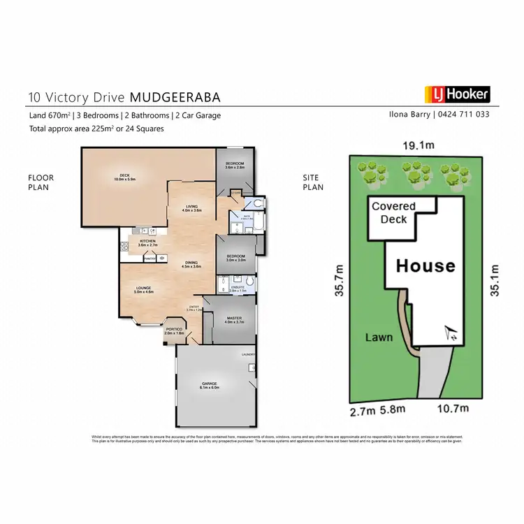 Floorplan of Homely house listing, 10 Victory Drive, Mudgeeraba QLD 4213