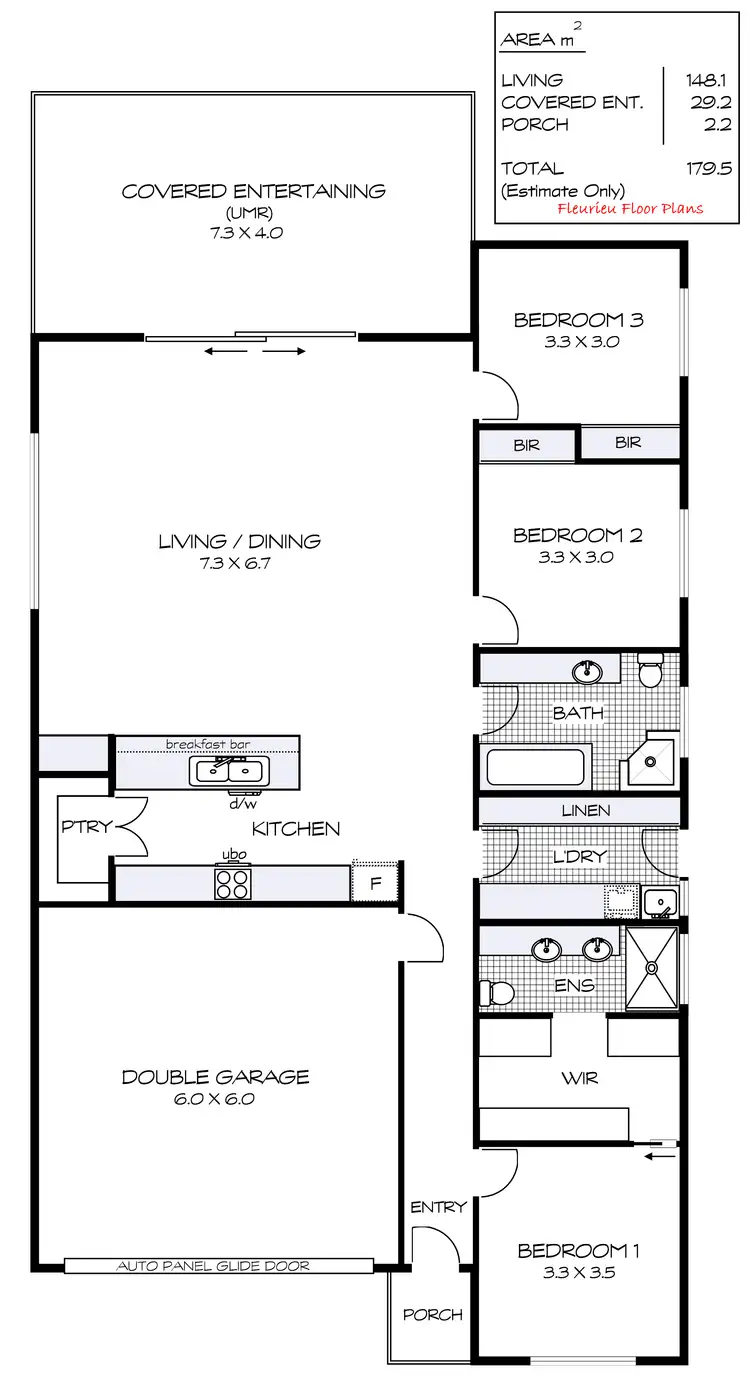 Floorplan of Homely house listing, 64 Montpelier Terrace, Port Elliot SA 5212