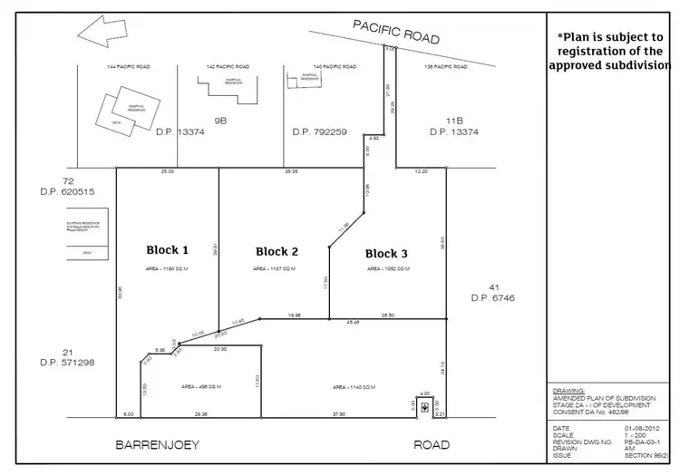 Floorplan of Homely land listing, Lot 1, 2, 3/1110 Barrenjoey Road, Palm Beach NSW 2108