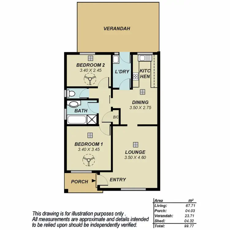 Floorplan of Homely house listing, 1/8 Coordinate Road, Salisbury North SA 5108