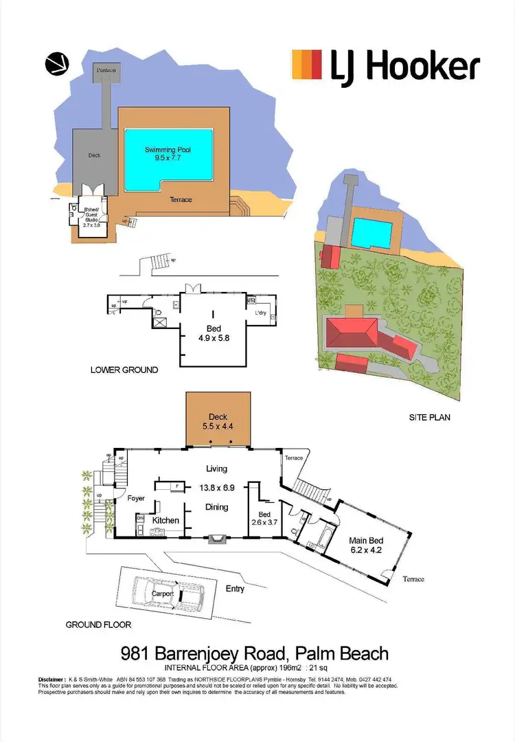 Floorplan of Homely house listing, 981 Barrenjoey Road, Palm Beach NSW 2108