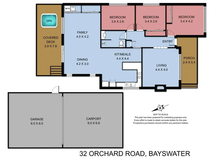 Floorplan of Homely house listing, 32 Orchard Road, Bayswater VIC 3153