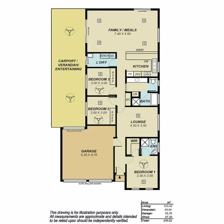 Floorplan of Homely house listing, 6 Vintage Grove, Gulfview Heights SA 5096