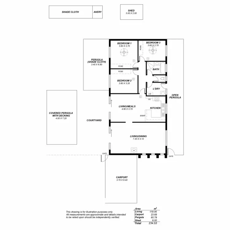 Floorplan of Homely house listing, 19 Sandalwood Drive, St Agnes SA 5097