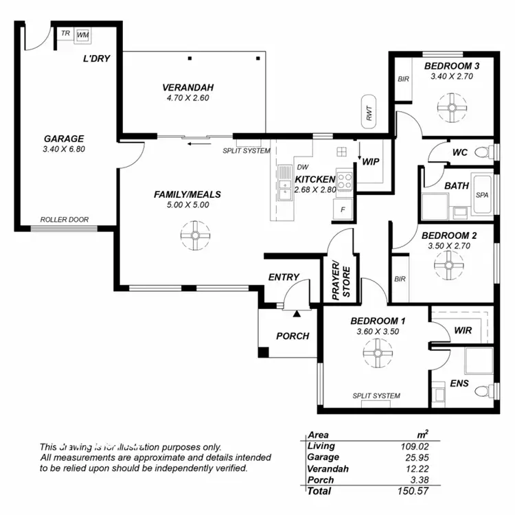 Floorplan of Homely house listing, 37 Quinlivan Road, Pooraka SA 5095