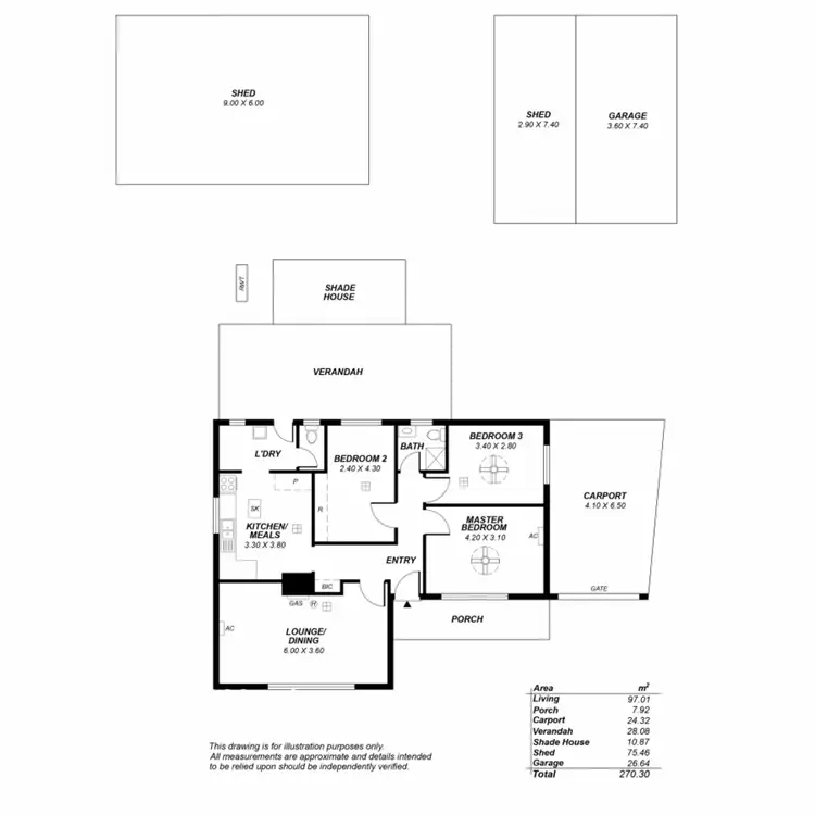 Floorplan of Homely house listing, 118 Harvey Road, Elizabeth South SA 5112