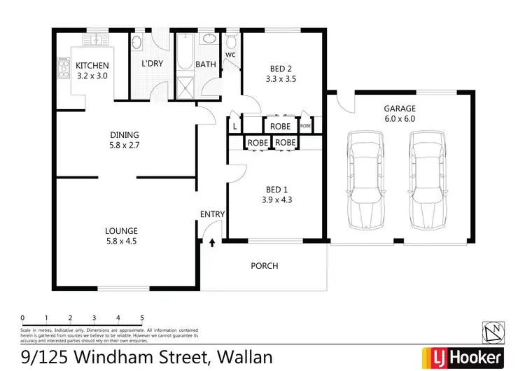 Floorplan of Homely unit listing, Unit 9/125 Windham Street, Wallan VIC 3756