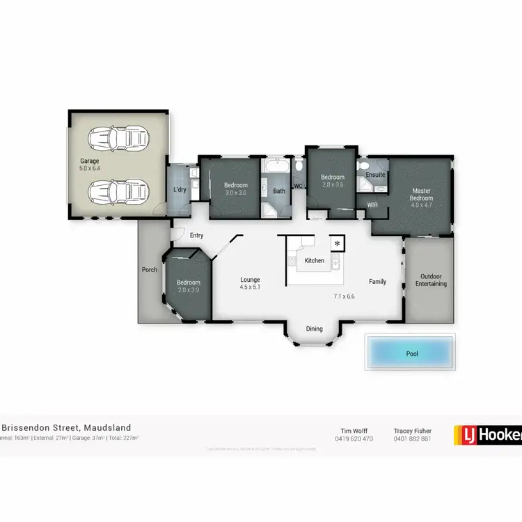 Floorplan of Homely house listing, 8 Brissendon Street, Maudsland QLD 4210