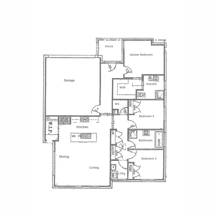 Floorplan of Homely house listing, 15 Wongabeena Grove, Werribee VIC 3030
