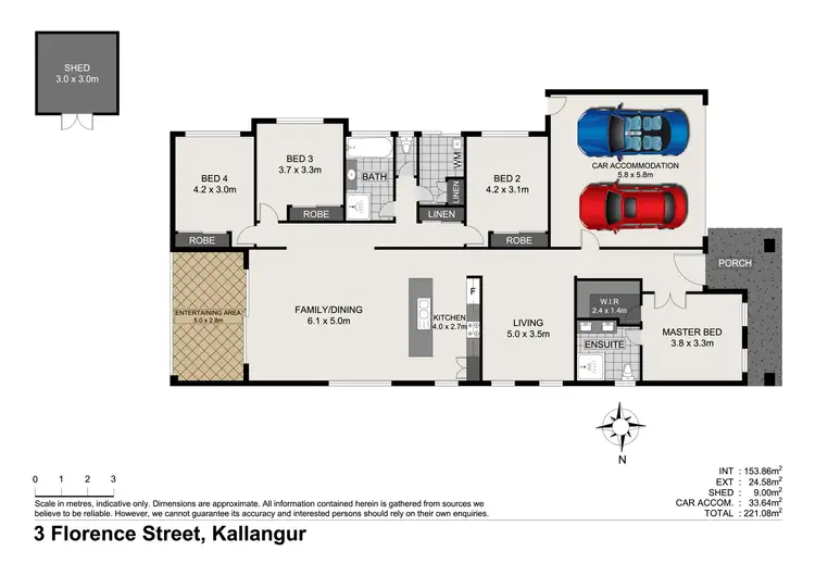 Floorplan of Homely house listing, 3 Florence Street, Kallangur QLD 4503