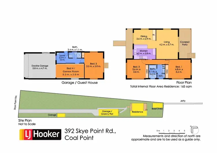 Floorplan of Homely house listing, 392 Skye Point Road, Coal Point NSW 2283