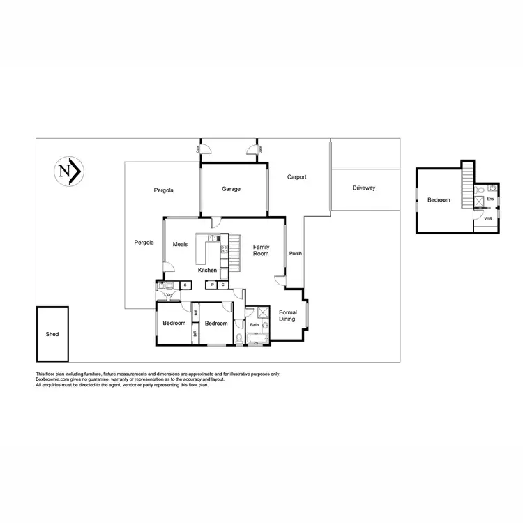 Floorplan of Homely house listing, 50 Canonbury Circle, Seabrook VIC 3028