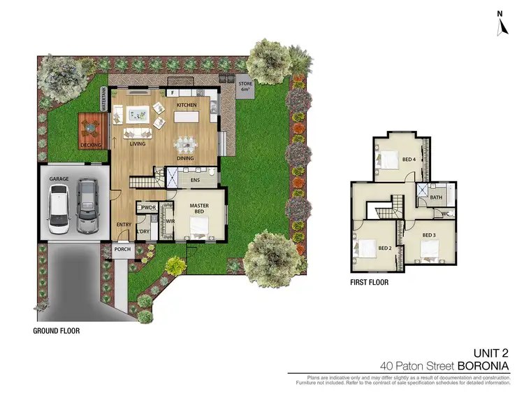 Floorplan of Homely house listing, 2/40 Paton Crescent, Boronia VIC 3155