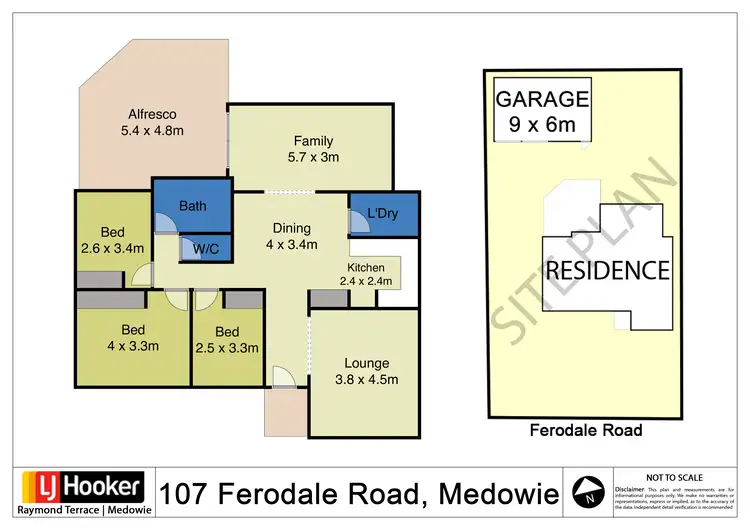 Floorplan of Homely house listing, 107 Ferodale Road, Medowie NSW 2318
