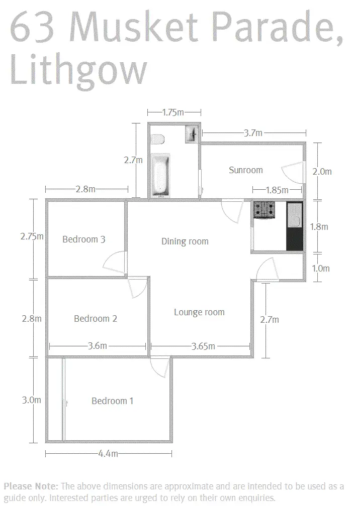 Floorplan of Homely house listing, 63 Musket Parade, Lithgow NSW 2790