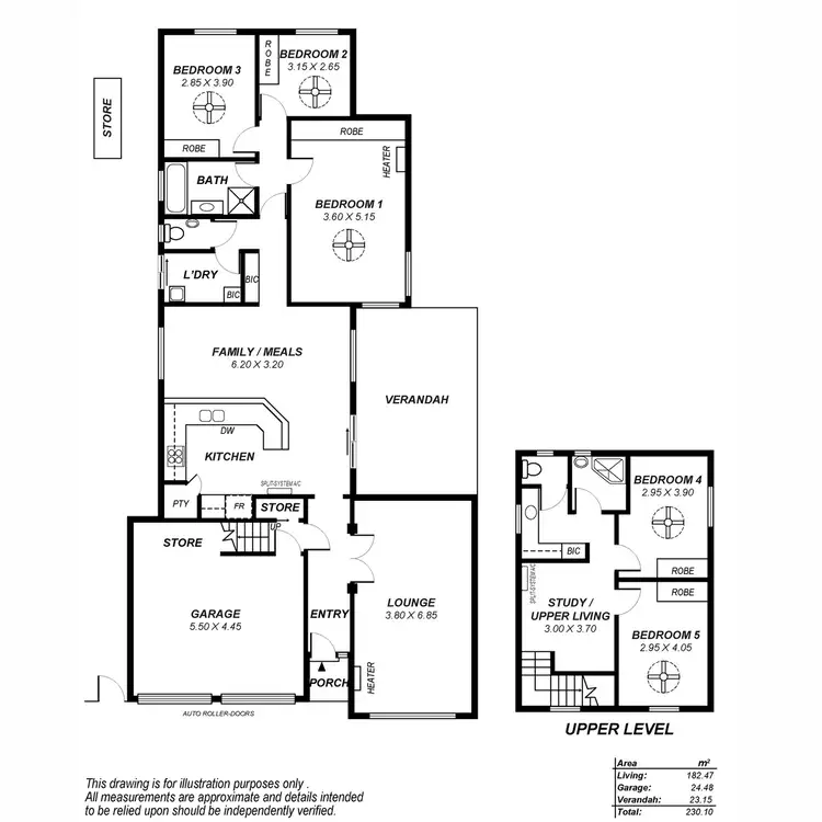 Floorplan of Homely house listing, 17 Cadell Street, Windsor Gardens SA 5087