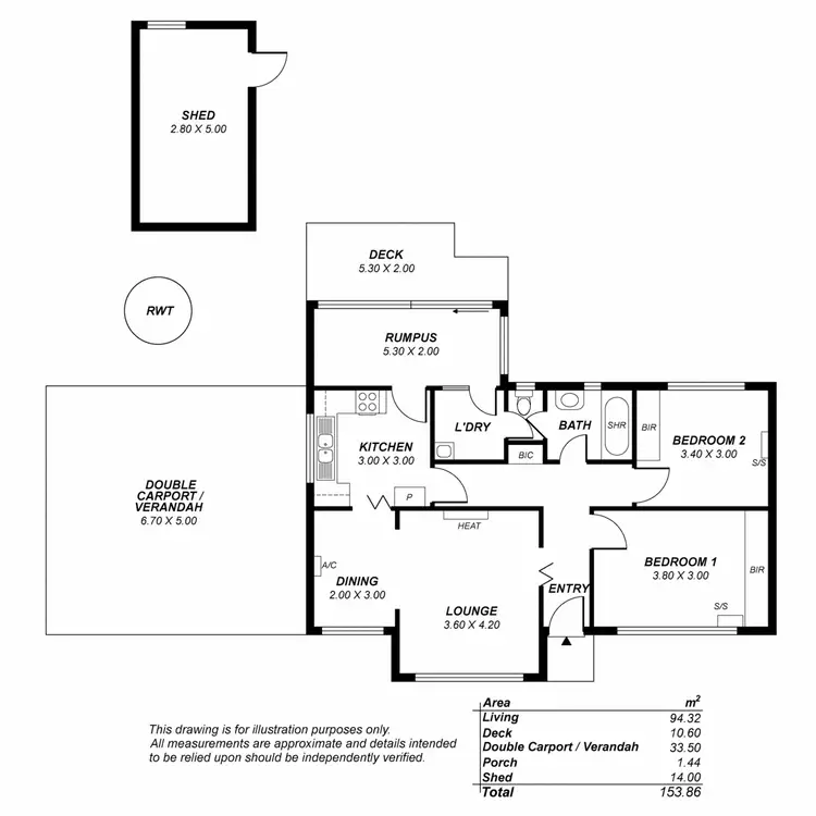 Floorplan of Homely house listing, 5 Cole Street, Clapham SA 5062
