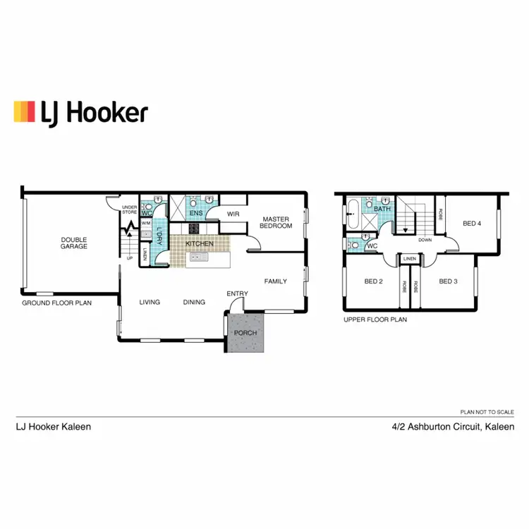 Floorplan of Homely townhouse listing, 4/2 Ashburton Circuit, Kaleen ACT 2617