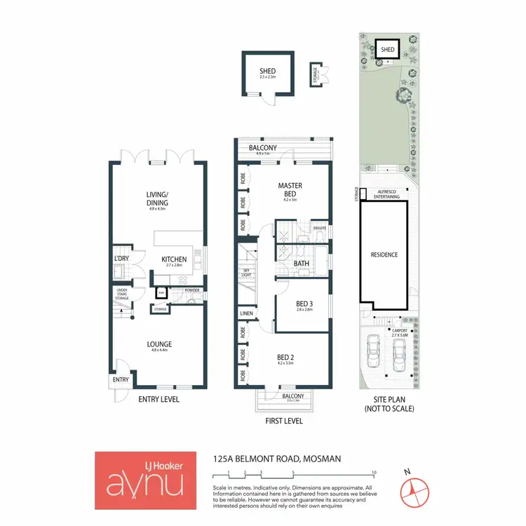 Floorplan of Homely house listing, 125A Belmont Road, Mosman NSW 2088