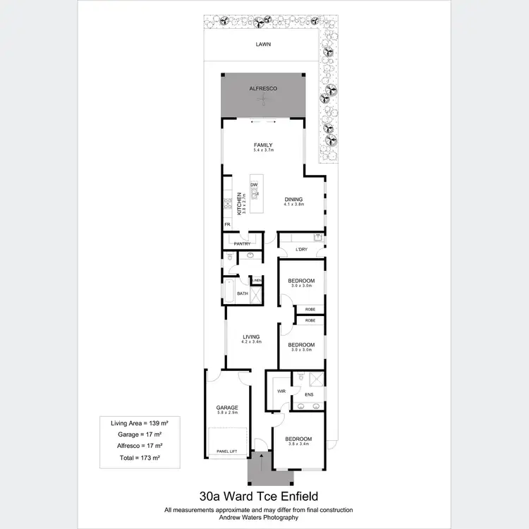 Floorplan of Homely house listing, 30a Ward Terrace, Enfield SA 5085