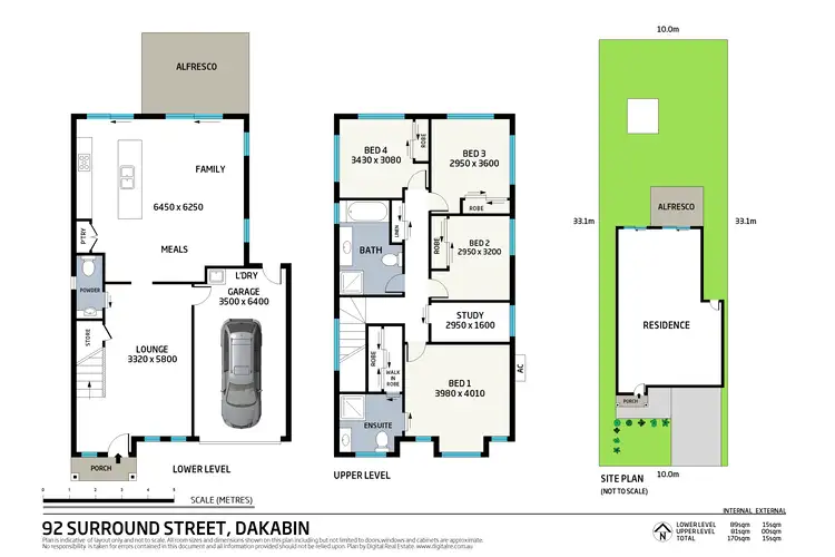 Floorplan of Homely house listing, 92 Surround Street, Dakabin QLD 4503