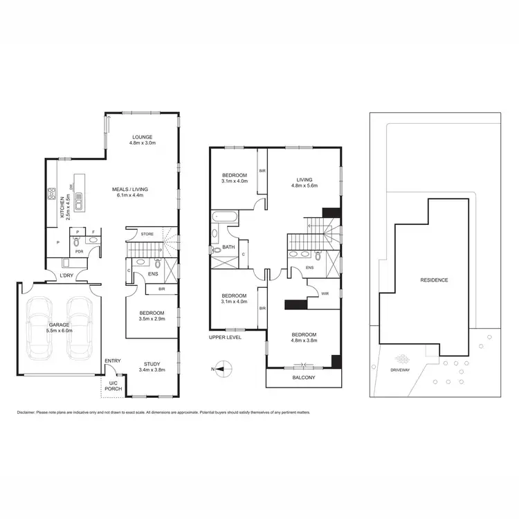 Floorplan of Homely house listing, 63 Waves Drive, Point Cook VIC 3030