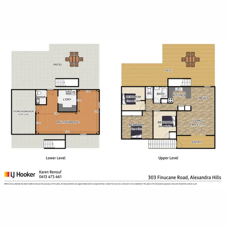 Floorplan of Homely house listing, 303 Finucane Road, Alexandra Hills QLD 4161