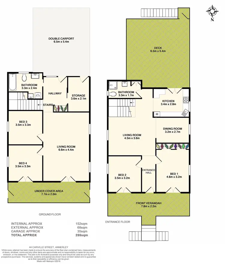 Floorplan of Homely house listing, 44 Carville Street, Annerley QLD 4103