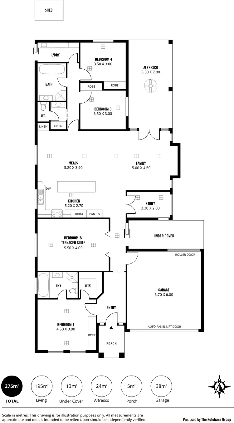 Floorplan of Homely house listing, 3 Dutton Avenue, Mawson Lakes SA 5095