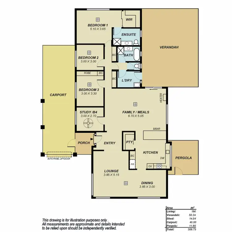 Floorplan of Homely house listing, 32 Ninnis Court, Greenwith SA 5125