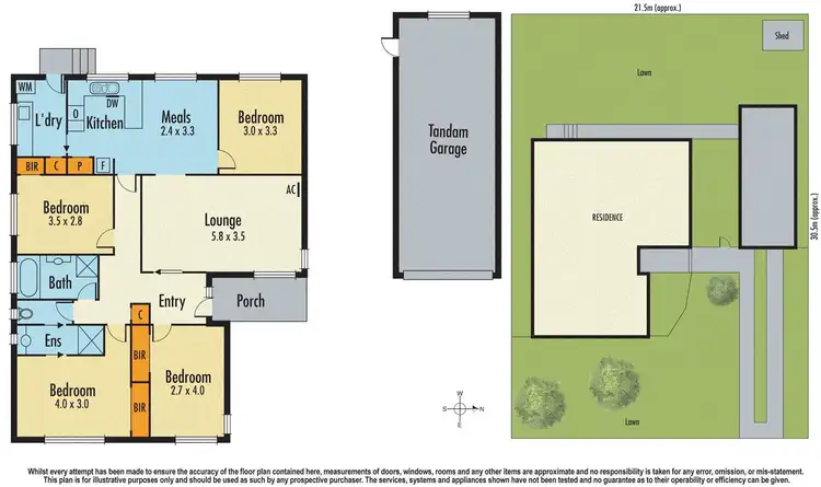 Floorplan of Homely house listing, 22 James Cook Drive, Endeavour Hills VIC 3802