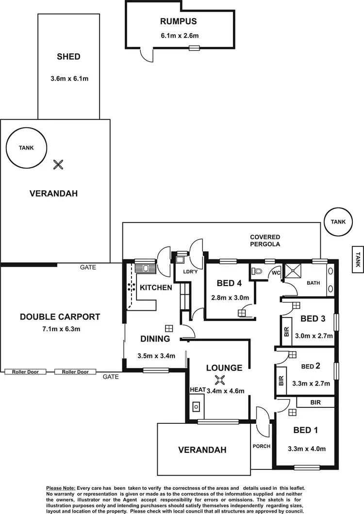 Floorplan of Homely house listing, 3 Secant Road, Salisbury North SA 5108