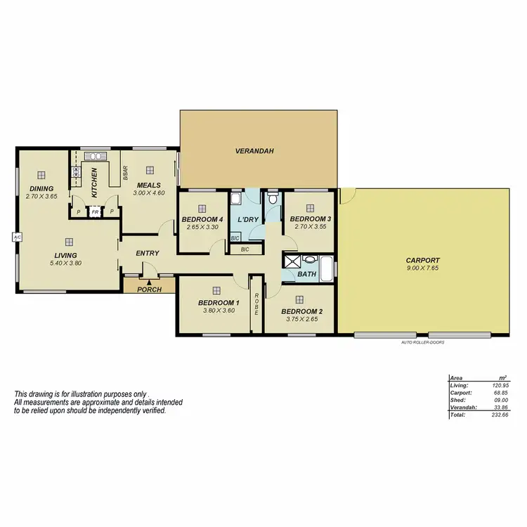 Floorplan of Homely house listing, 31 Francis Crescent, Salisbury Heights SA 5109