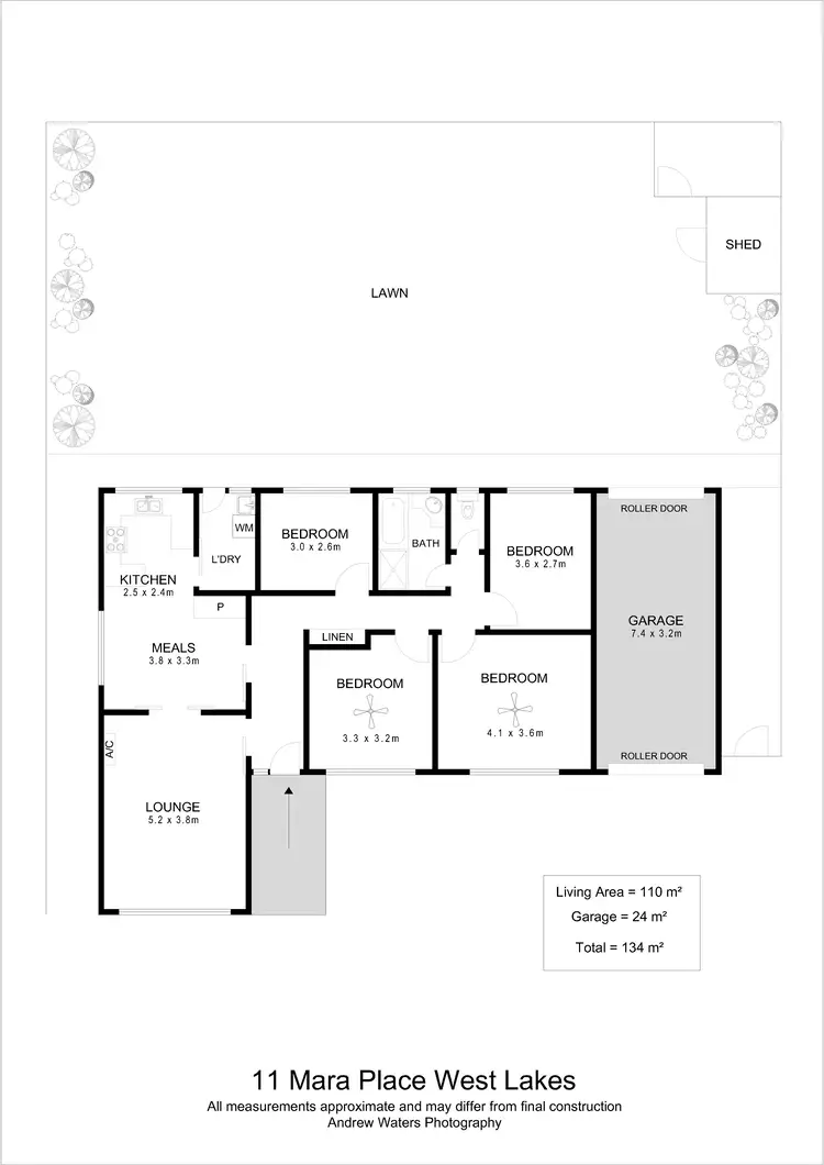 Floorplan of Homely house listing, 11 Mara Place, West Lakes SA 5021