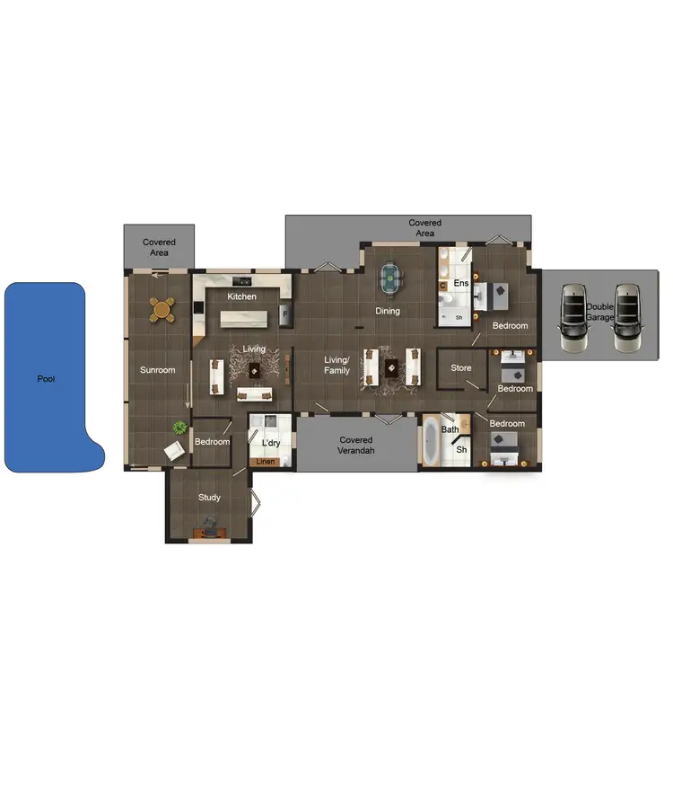 Floorplan of Homely house listing, 42 Severne Street, Greenleigh NSW 2620