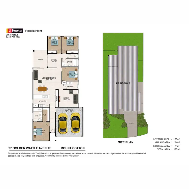 Floorplan of Homely house listing, 27 Golden Wattle Avenue, Mount Cotton QLD 4165