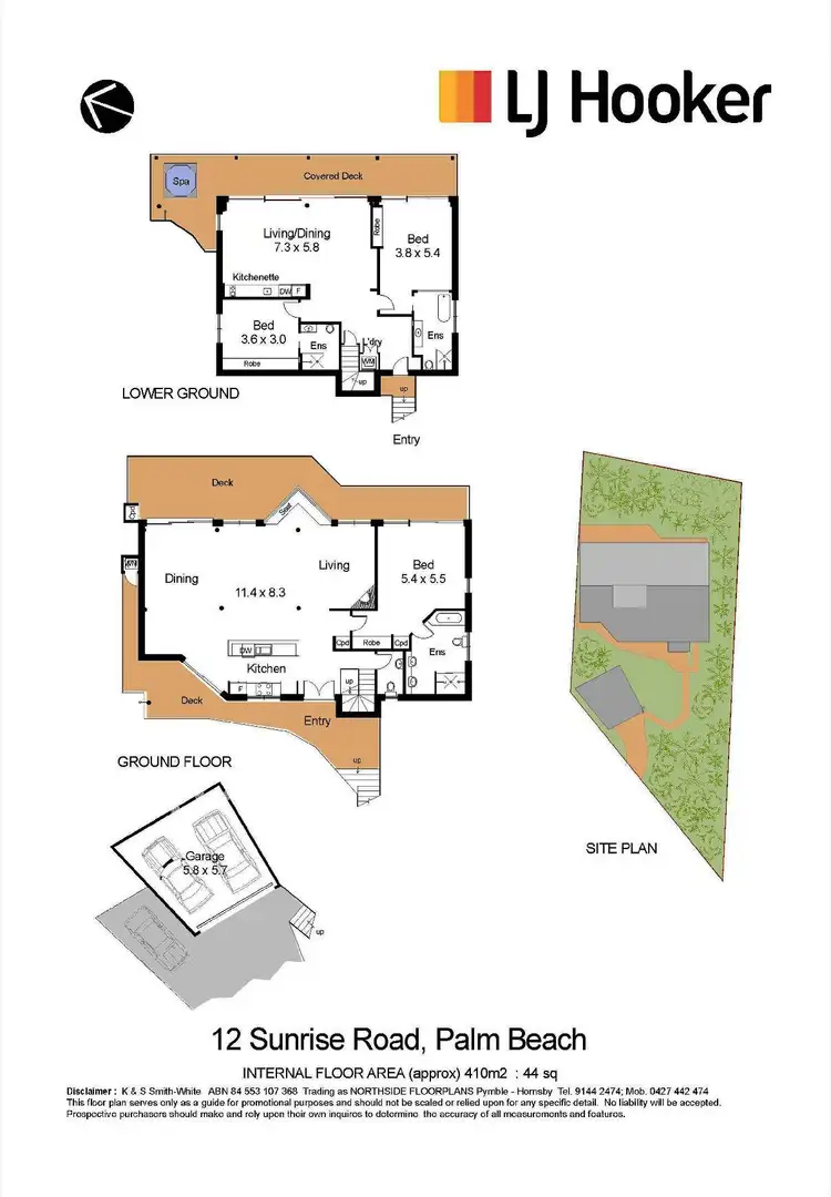 Floorplan of Homely house listing, 12 Sunrise Road, Palm Beach NSW 2108