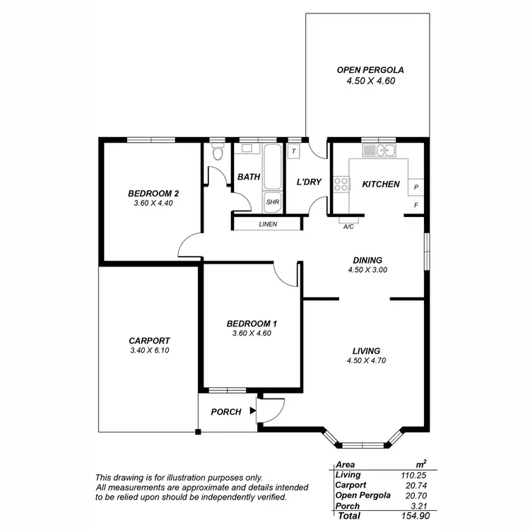 Floorplan of Homely house listing, 6a Linda Drive, Athelstone SA 5076