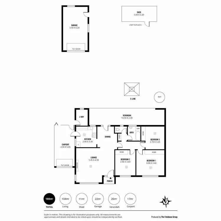 Floorplan of Homely house listing, 36 Ranelagh Street, Glengowrie SA 5044